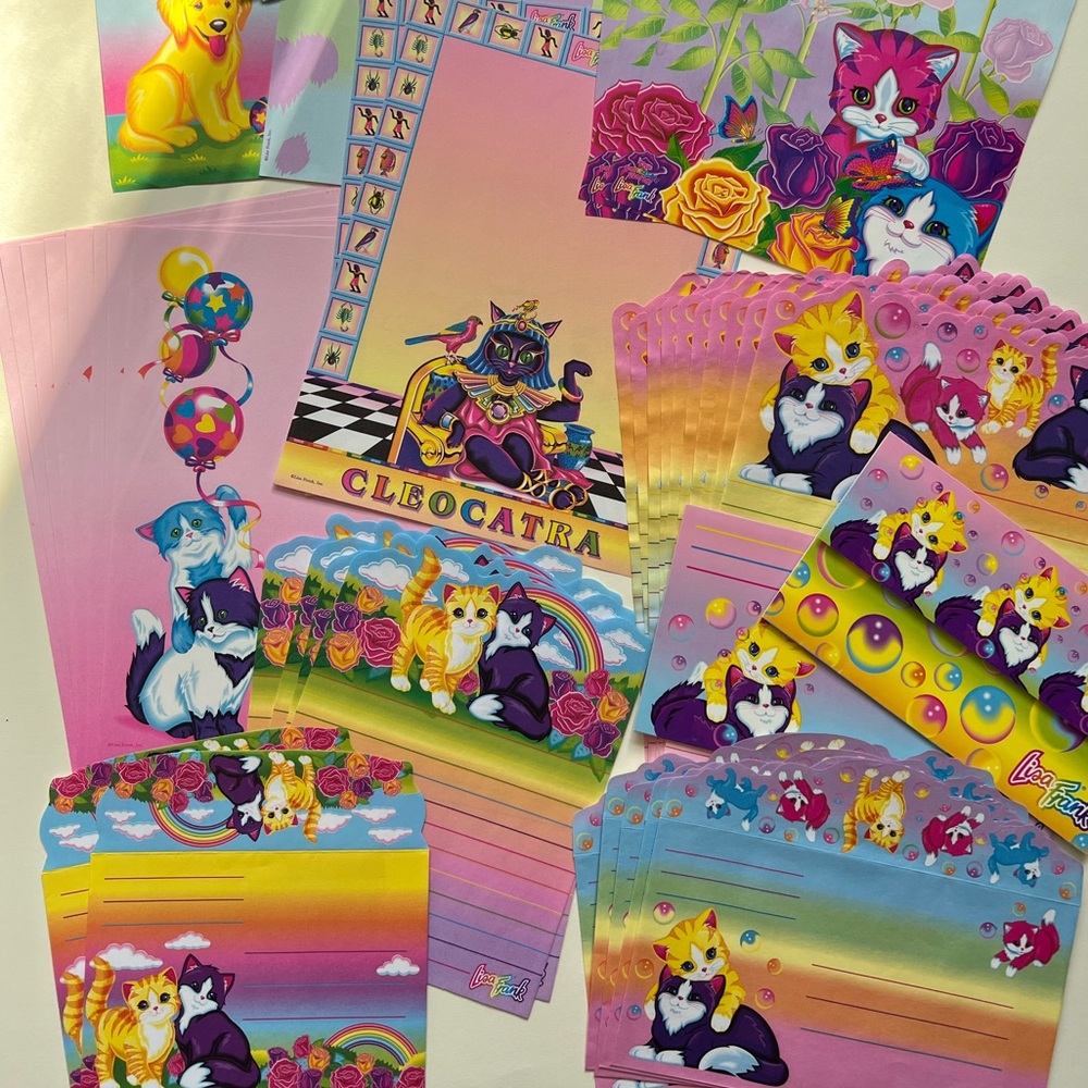 Lisa Frank Stationery Variety! 36 different designs!